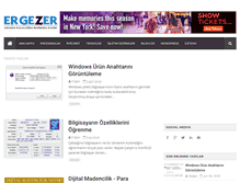 Tablet Screenshot of ergezer.com